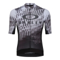 Oakley Fahrrad-Trikot Icon Training Jersey (Road Performance) Print schwarz/hellgrau Herren